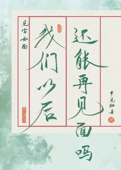 《我们以后还能再见面吗》